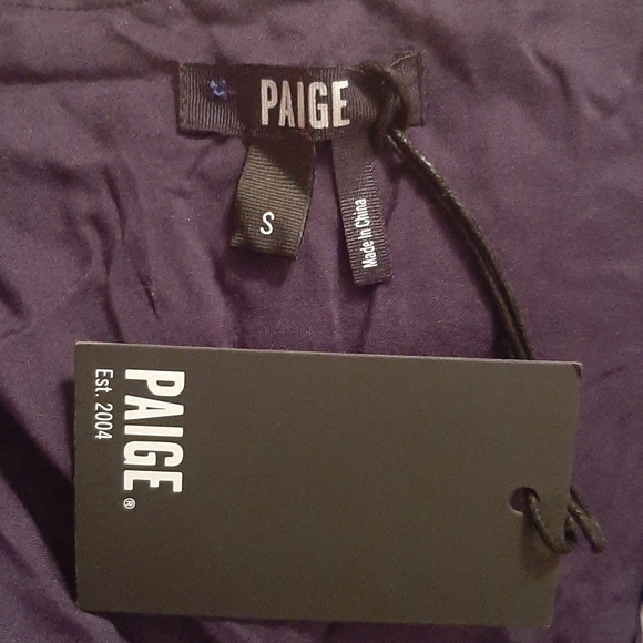 Paige Cherelle Rich Navy Mini dress Small - Picture 8 of 12